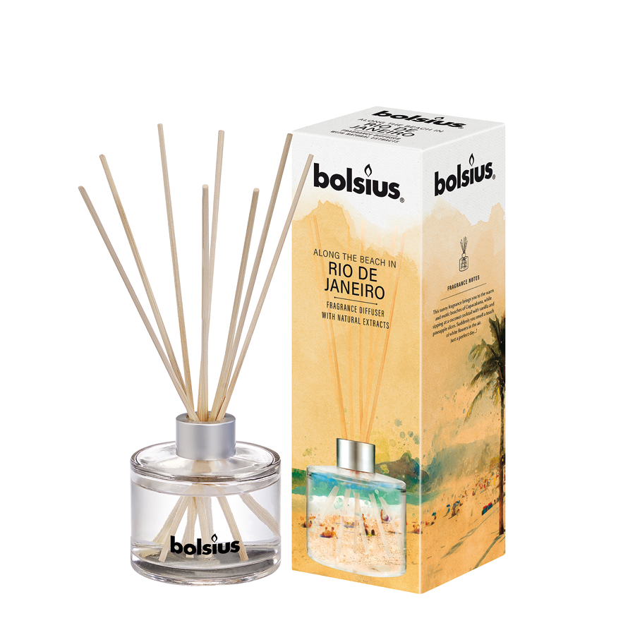Bolsius Geurverspreider Around The World Rio de Janeiro 100ml